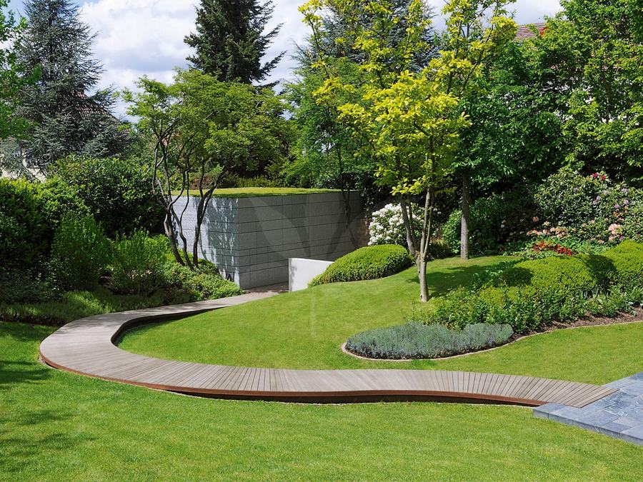 eindrucksvoll – Moderner Villengarten, Stuttgart-Degerloch